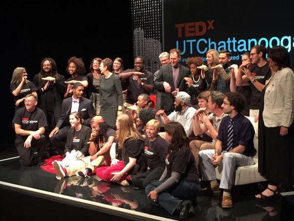 TEDxUTChatt's tweet photo. And that’s a rap. Thanks everyone for coming out and tuning in #TEDxUTChatt http://t.co/MUUwdBaY3D