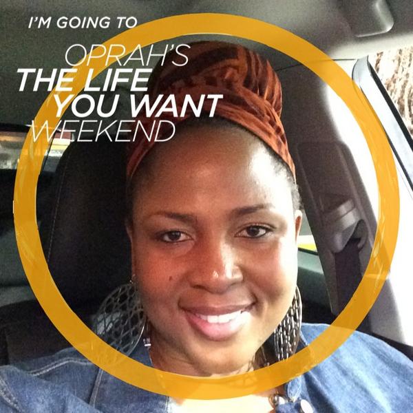 IamErickaFSU's tweet photo. I'm going to Oprah's #TheLifeYouWantTour in Miami, FL! http://t.co/mWNecloLch