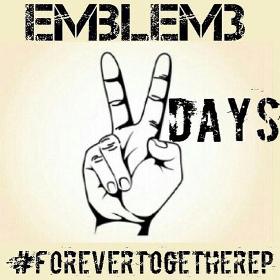 EmblemThree's tweet photo. 2 days until Forever Together EP is out!!!! #2DaysForeverTogether http://t.co/w4FCUdRu3N