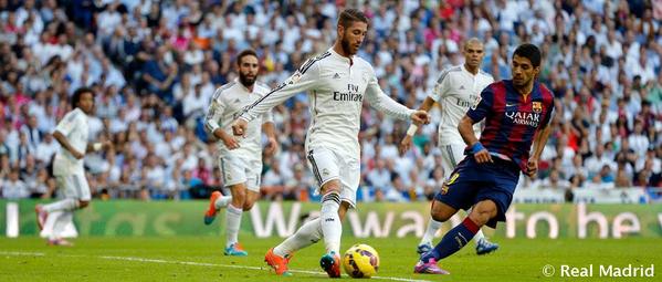 realmadriden's tweet photo. .@SergioRamos: “The scoreline is fair” http://t.co/OU0Xj9hjxP #RealMadridvsFCB #HalaMadrid http://t.co/DFs2ZKbbEM