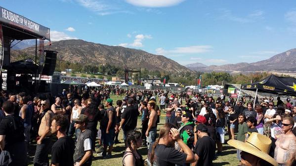 Knotfest! When waiting for prong #KNOTFEST