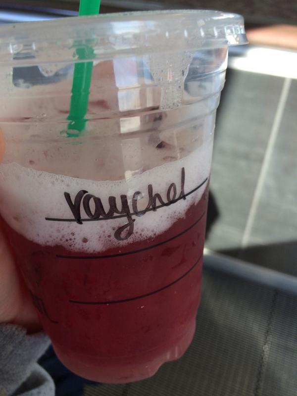 RachelRoyStad's tweet photo. @Starbucks wanted to change the spelling of my name http://t.co/Yqs6DzwUn2