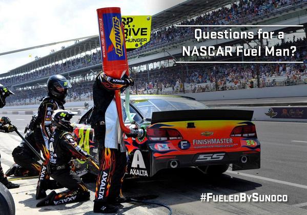 SunocoRacing's tweet photo. Don't forget, @TravisGordon24's Q&A tomorrow before he goes to work for @JeffGordonWeb! Send questions using #MBTFC. http://t.co/Fvq9SWM8Y9