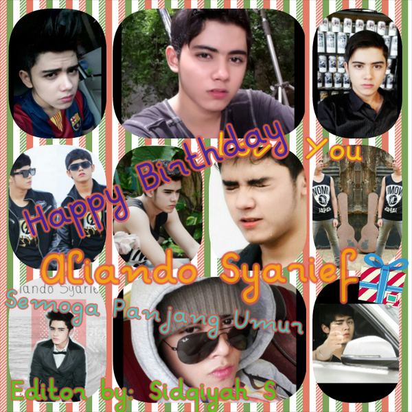 sidqiyahs's tweet photo. Happy birthday bang @alysyarief @aliando26 aliando smg pnjg umur seht sllu. Amin &amp; diberi kelancarannya dlm berkarir. http://t.co/NJ9yJBxibM