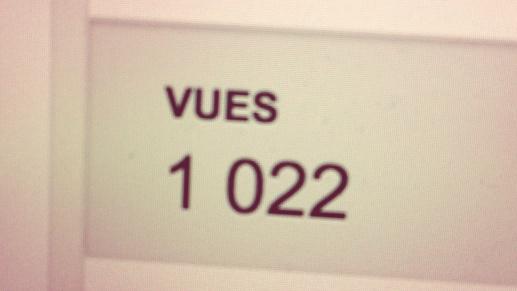 poupunou's tweet photo. Merci à tous ! C'est chou :333
#1Kview
Ça fait fichtrement plaisir !!!
Love o/ http://t.co/eZbUZIahXS