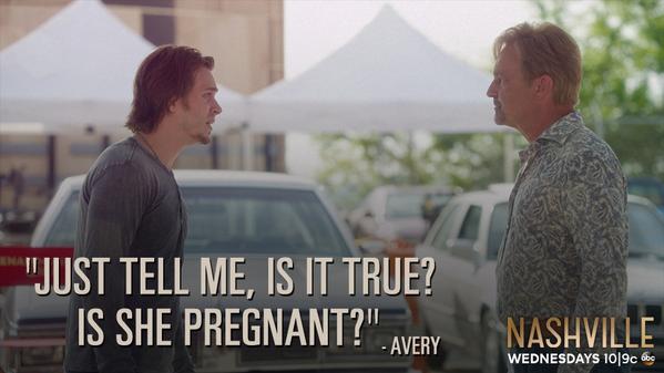 Nashville_ABC's tweet photo. The intensity is building! Watch for the first time or re-watch and join the conversation! #Nashville http://t.co/74gzWlGmcS