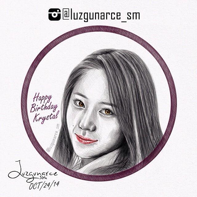 Repost from Happy Birthday Krystal Jung!!   