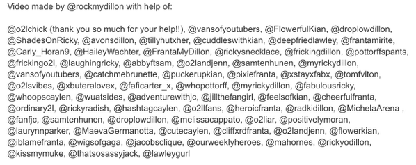 RickyPDillon's tweet image. THIS IS SO CUTE IT MADE ME SMILE SO MUCH😊 thank you everyone who was apart of it i love you💙 youtube.com/watch?v=vxRlV3…