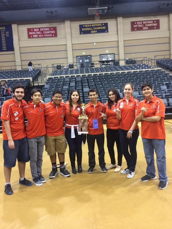 UETM_Robotics's tweet photo. @BESTRobotics &amp; St. Mary's University thank you for having us! #ReadyforState 1st place overall!!!!4th place robot!!! http://t.co/pFveaYFA1q