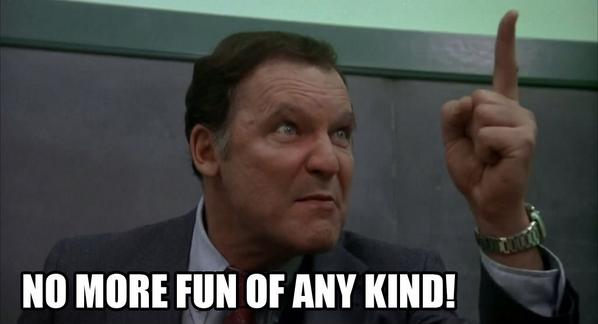 Gamers are angry because games media has become Dean Wormer: No more gamers! #GamerGate