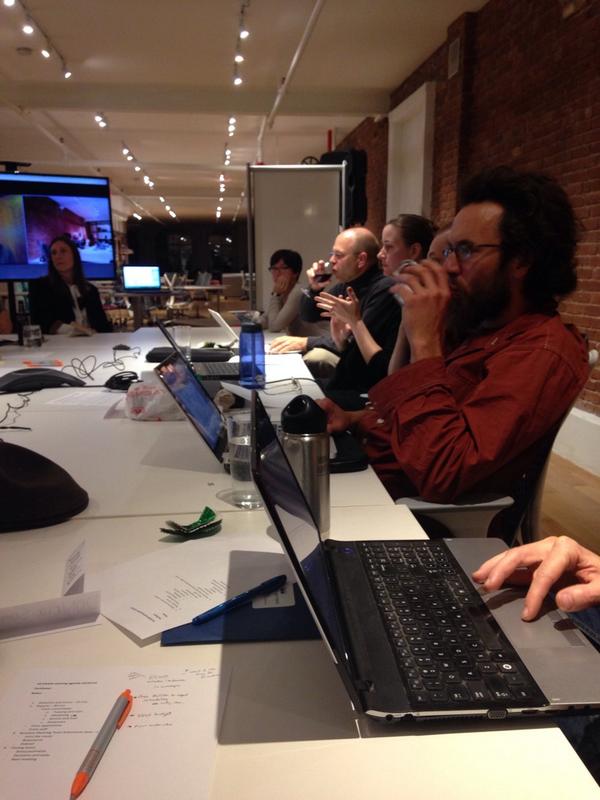 DAWNpeeradvisor's tweet image. DAWN meeting @impacthub NYC - business planning, updates, comittee reports, and a meal from the coop Emigre Gourmet