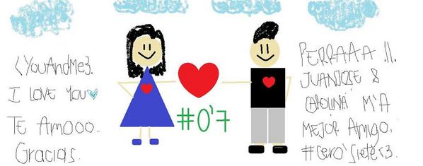 ElJuanjo31's tweet photo. Que Hermoso Extraño Con Las Fuerzas De Mi Corazón A Carooooooo  Befis De Mi Vida 07 Always :'( #loinseparable http://t.co/6ZOhFJkrWj