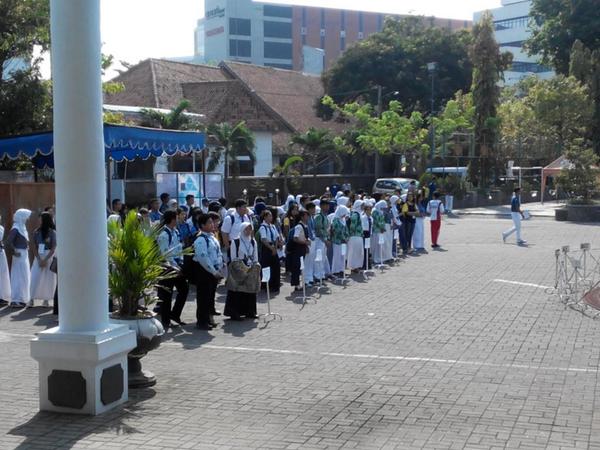 Ini niih adim adik calon juara GAFEST2014!! Keep the spirit and be the champion!!