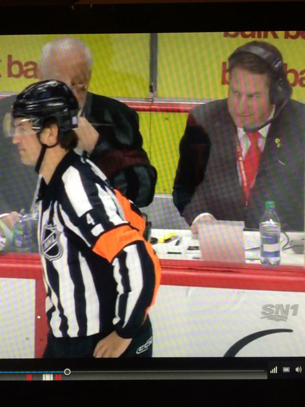 jamiejimjames's tweet photo. This look by @StuntmanStu pretty much sums it up. #nicecallref http://t.co/vvLbKwMrCm