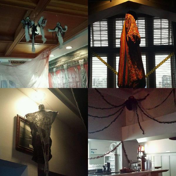 Completely freaked out in here tonight. Ready for the annual <a href="/VRCRugby/">VRC Rugby</a> and @VRCJokers Halloween party.