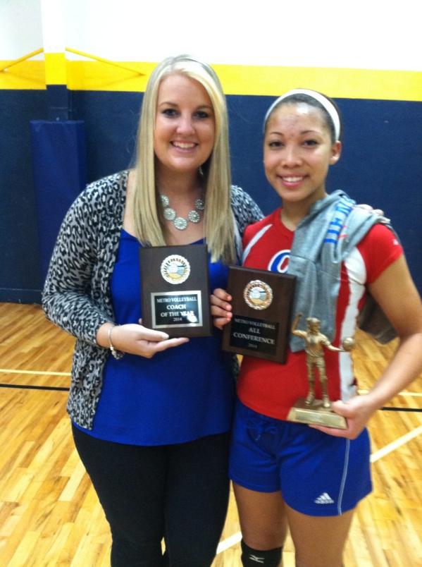 lisakeating3's tweet photo. Metro conference coach of the year and player of the year! http://t.co/4uiFzP5w8Z