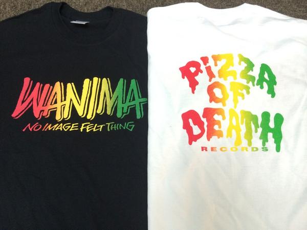 WANIMA Tシャツ PIZZA OF DEATH | capacitasalud.com