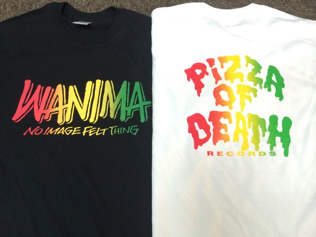 WANIMA 新品PIZZA OF DEATH暴年會 2014 シャツ M