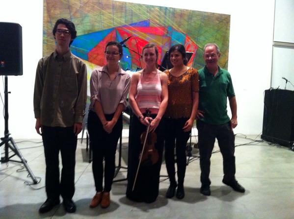 ICITmusic's tweet photo. Congratulations to the UCI student performers on their concert @OCMA with guest artist, Neil Rolnick. http://t.co/cZY5jmvAqM