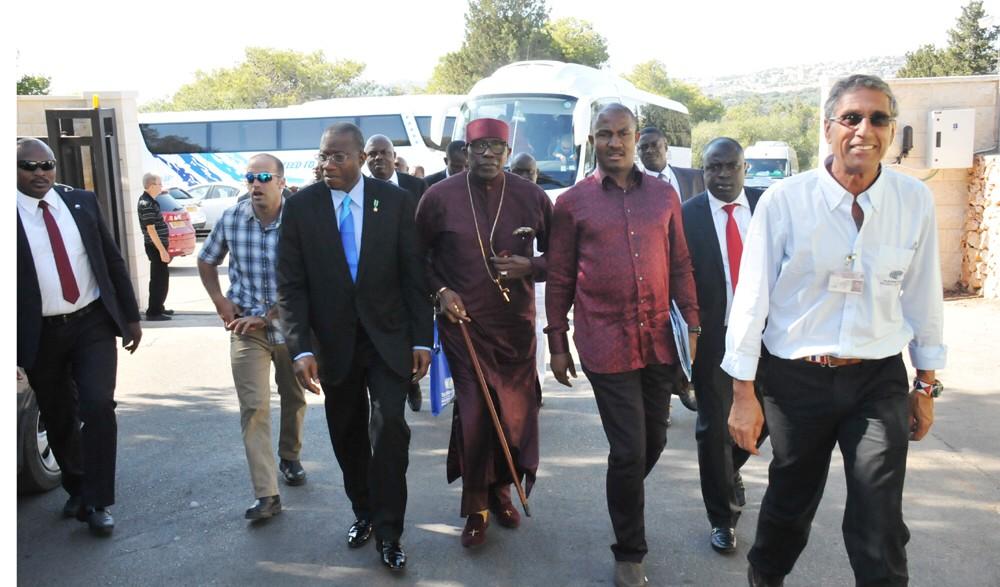 Ayo Oritsejafor with Goodluck jonathan in Israel for pilgrimage