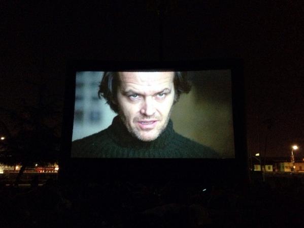 stfoodcinema's tweet image. Full house for THE SHINING at Exposition Park! Our 40th event this year and the Season Finale! More to come...