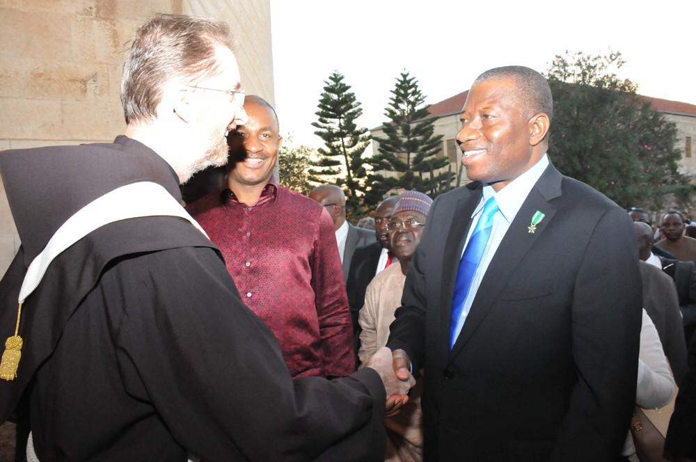 Ayo Oritsejafor with Goodluck jonathan in Israel for pilgrimage