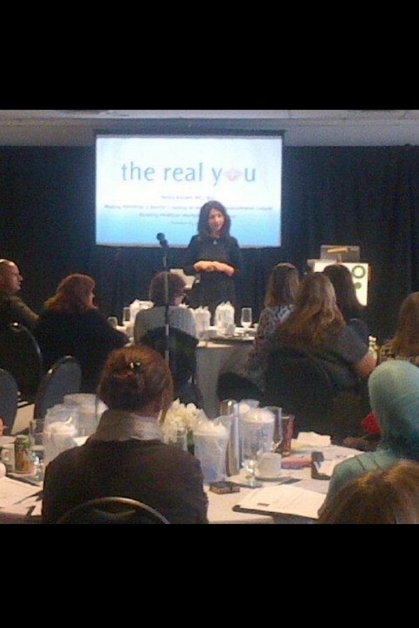 nedaamani's tweet photo. Merci Catherine and team! An honour to be keynote at 7th Building Healthier Workplace Conference. http://t.co/ZPnLkvXbW2