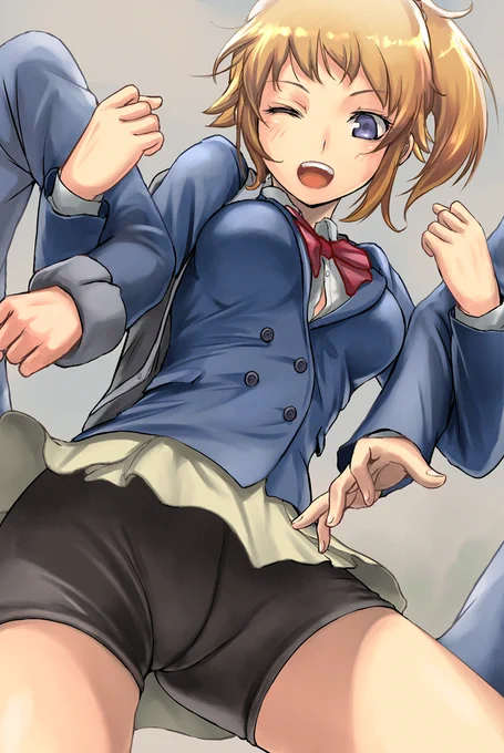 制服フミナ先輩 #g_bf 