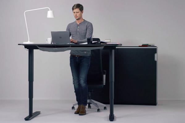 The Verge On Twitter Ikea Hopes Its New Motorized Standing Desk