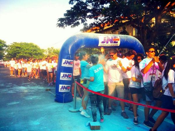 JNE_ID's tweet photo. Keseruan #balicolorrun pagi tadi. Terimakasih banyak yang sudah berpartisipasi. http://t.co/1oyiTgPBzP