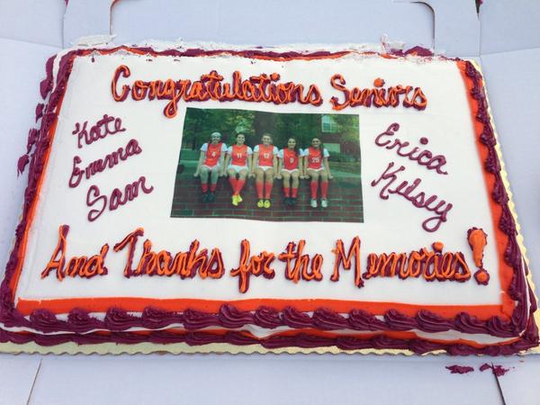 gregg_slocum's tweet photo. Congratulations to the Senior Women of @SU_WSOC .  Thanks for the memories! http://t.co/m9UxpUd4hc