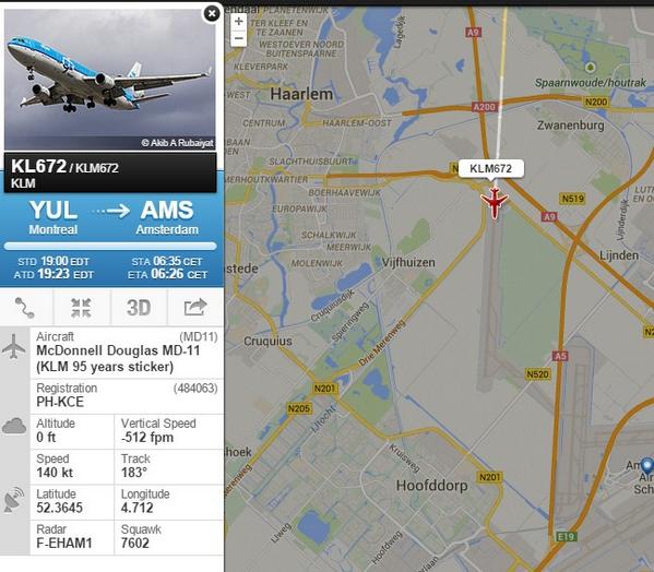 MD-11 Audrey Hepburn PH-KCE 6:24 uur geland #BYEBYEMD11