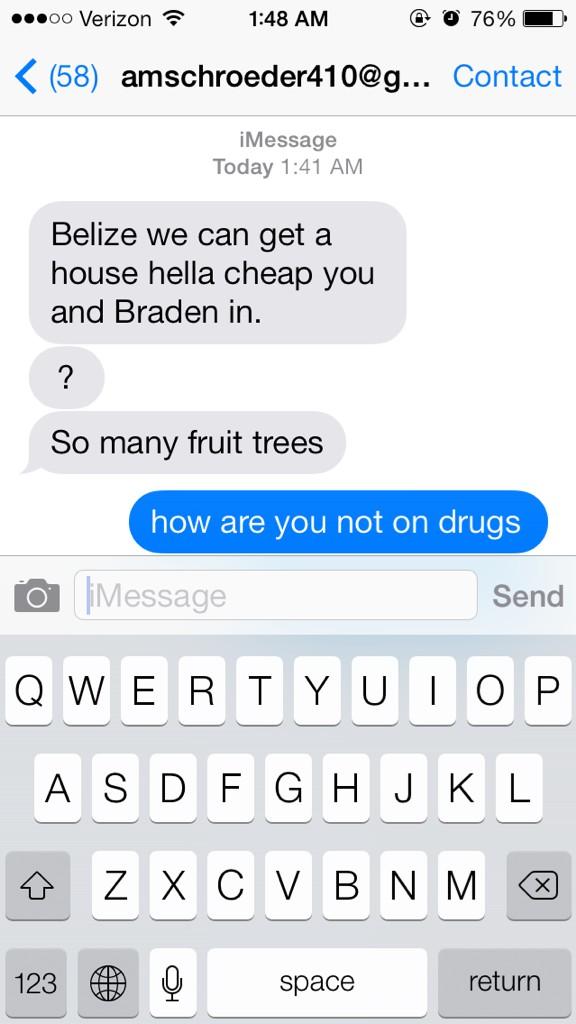 ak_schroeder's tweet image. #textsfromalex