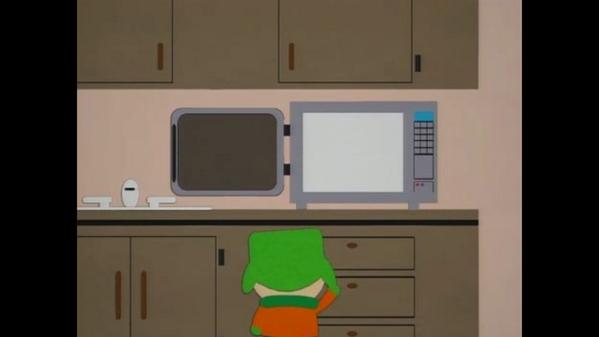 Yuuki_eng's tweet photo. Kyle always says "You bastards!" even if it's due to a microwave. It's funny :P http://t.co/Zy2XGQa75H
