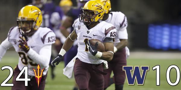 Pac12Network's tweet photo. They also do well as Wind and/or Rain Devils, too. ASU gets the W in Seattle! http://t.co/BUevyRxxqq