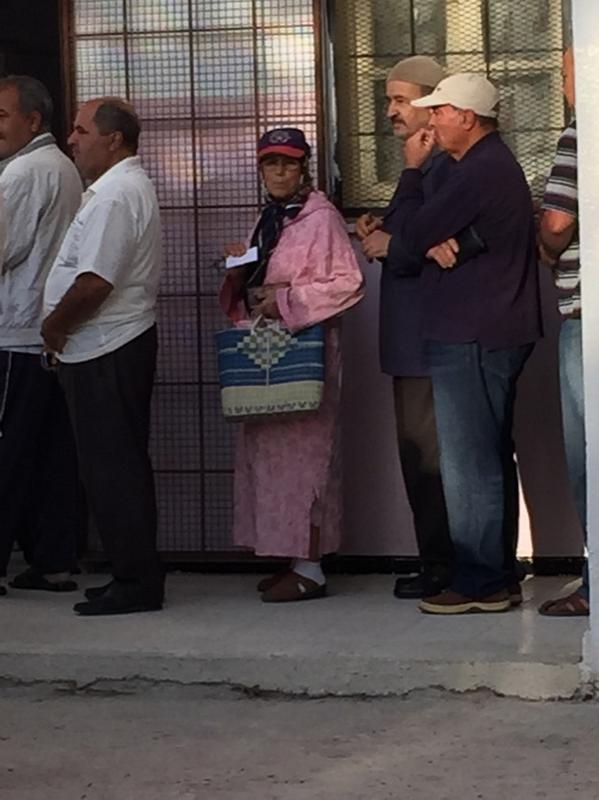 smastic's tweet photo. Don't mess w the #Tunisian voter - ready 2 vote 2014 http://t.co/JkjIJcac0F