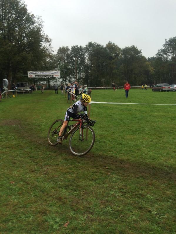 4th place at first international CX race in belgium.... There where it begins, i hope... #cyclocross