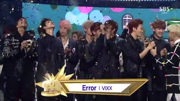 KokorovixxVi's tweet photo. VIXX1位 おさらい
#ERROR1STWIN ショーチャン
#ERROR2NDWIN ミューバン
#ERROR3RDWIN 人気歌謡
びくす!ほんとすごい!
びょるぴ!頑張った甲斐があったね! http://t.co/Tww908TBxL
