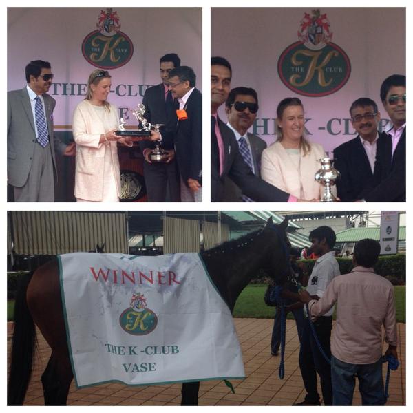 Arazi75's tweet photo. Impressed @thekclub supported @rwitcmumbai #1stChoice for clients coming to @Goffs1866 #NovSale Presented by @ehats1 http://t.co/vHTLnkhyMn