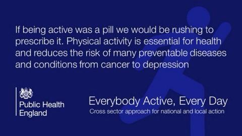 If physical activity was a pill- it would be prescribed by every single doctor on earth