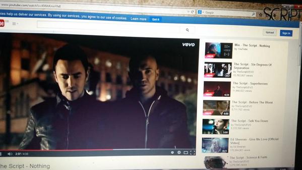 Bigshow83's tweet image. Chill out day @thescript @TheScript_Danny  #TheScriptPlaylist #LazySundays