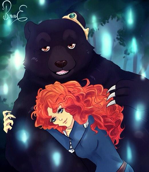 Redhairedlasss's tweet image. Me and my bear mother