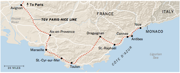 nytimes's tweet photo. Transforming a seat on a train to the south of France into a writer's studio http://t.co/kwYSOKBv6s http://t.co/4unh1vZONa
