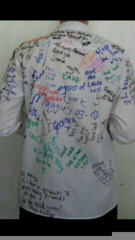 Who remembers doing this on the last day of school