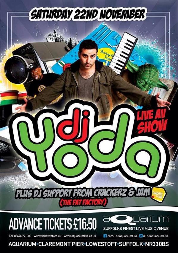 <a href="/Norfolk_Events/">Norfolk Events</a> <a href="/icenimagazine/">Iceni Magazine</a> <a href="/KevinCooper107/">Kevin Cooper</a> <a href="/DJYodaUK/">DJ Yoda 🎧</a> coming to The Aquarium for an AV Set November 22nd! #rt