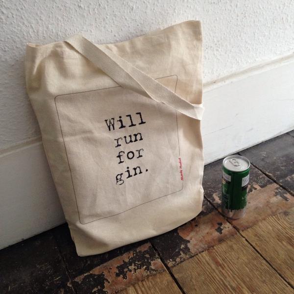MardyMabel's tweet photo. Oi lazy legs, need some motivation?
"Will Run For Gin" Gym Bag ~ ยฃ13.99 ~
https://t.co/j4KEQZkGTm?
#willrunforgin http://t.co/LNgIEU7Dau