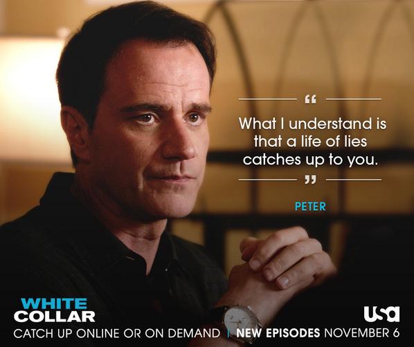 White_CollarTV's tweet image. That's not the only thing that can catch up. Watch all of Season 5 before November 6. usanet.tv/ZPVBEj