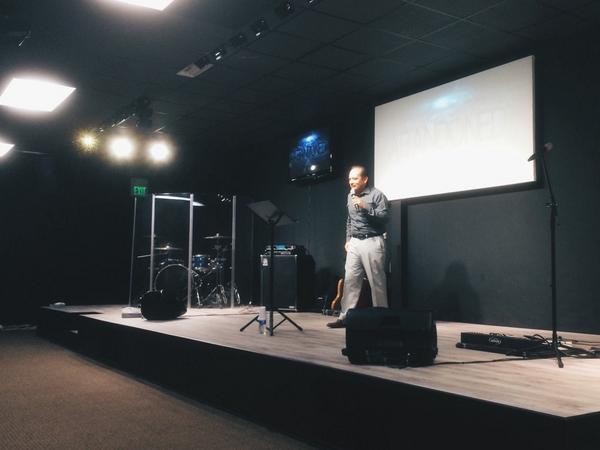 PC_Paramount's tweet photo. "We can't think religion or attending church services will get us in [To Heaven]." - @PastorOmarLopez http://t.co/swEVESlfmx