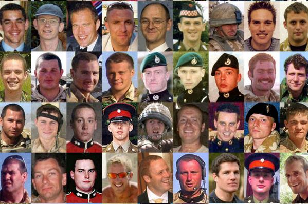 Independent's tweet photo. These are the names of the 453 British military personnel who died serving in Afghanistan http://t.co/4eTvRYacsh http://t.co/8xCqD2Oomf