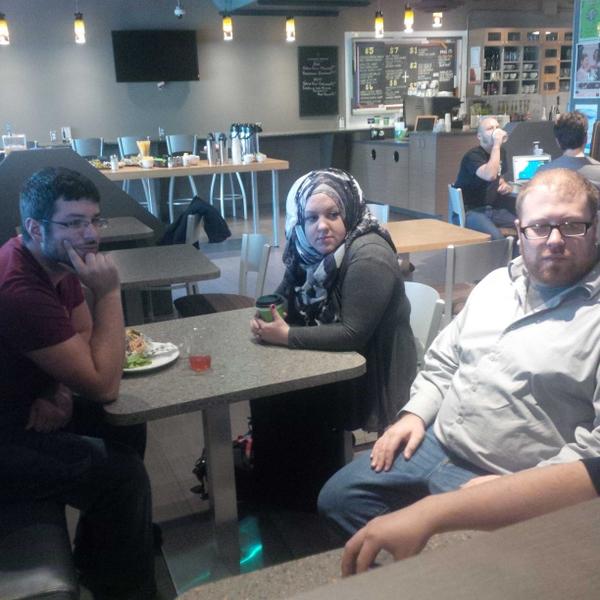 aisling_douglas's tweet image. “@FrankAbbruzzese: Good discussions during wonderful lunch #HackWE3 http://t.co/TPcJY5qkBT” @jeffszusz @williamcomartin